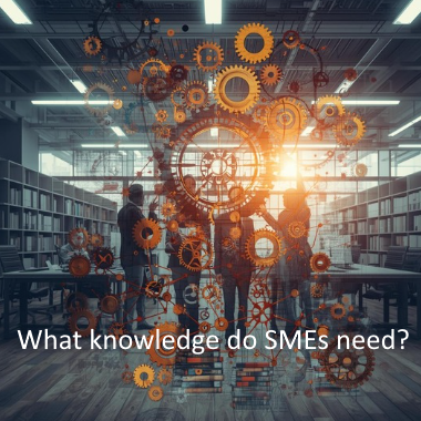 What knowledge do SMEs need? Henry Kafeman asks.