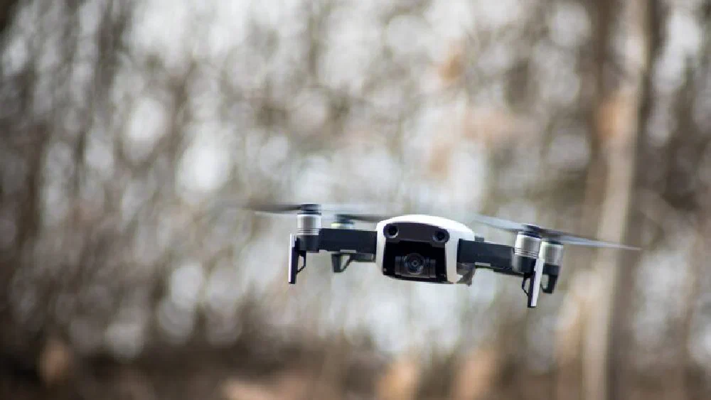 Flying autonomous drone
